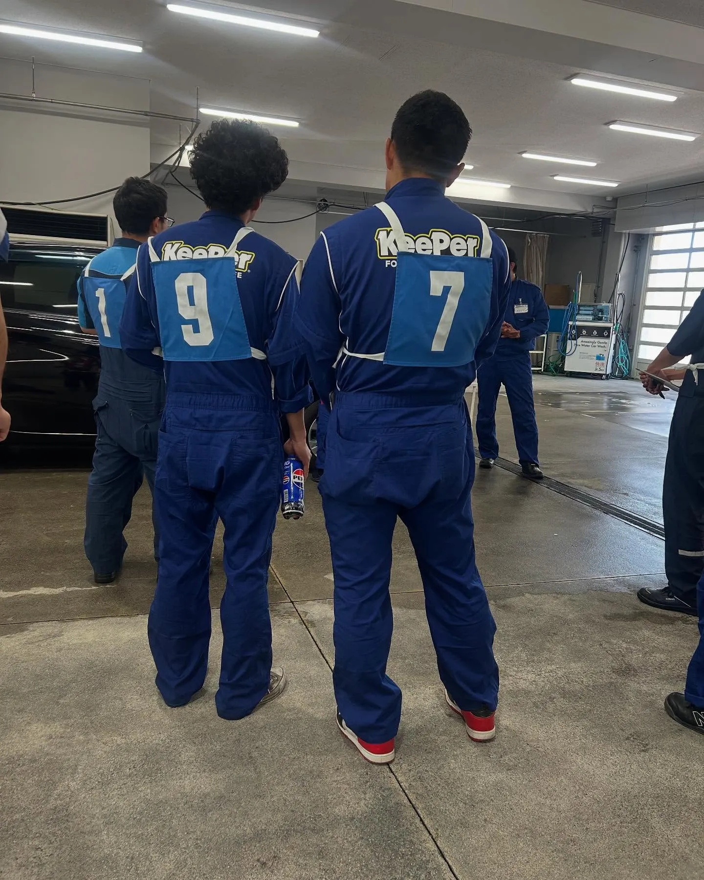 キーパーコーティング技術コンテスト予選会に当店から4名が参加...