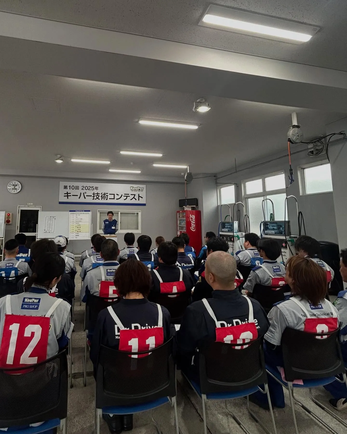 キーパーコーティング技術コンテスト予選会に当店から4名が参加...