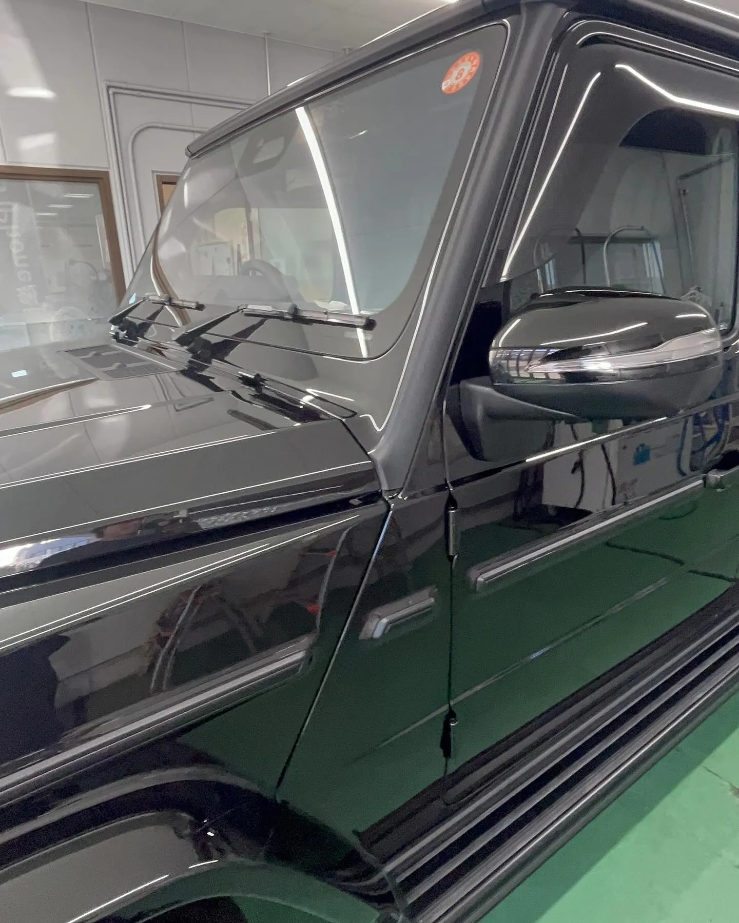 新車のベンツGクラスに、EXキーパーを施工させていただきまし...