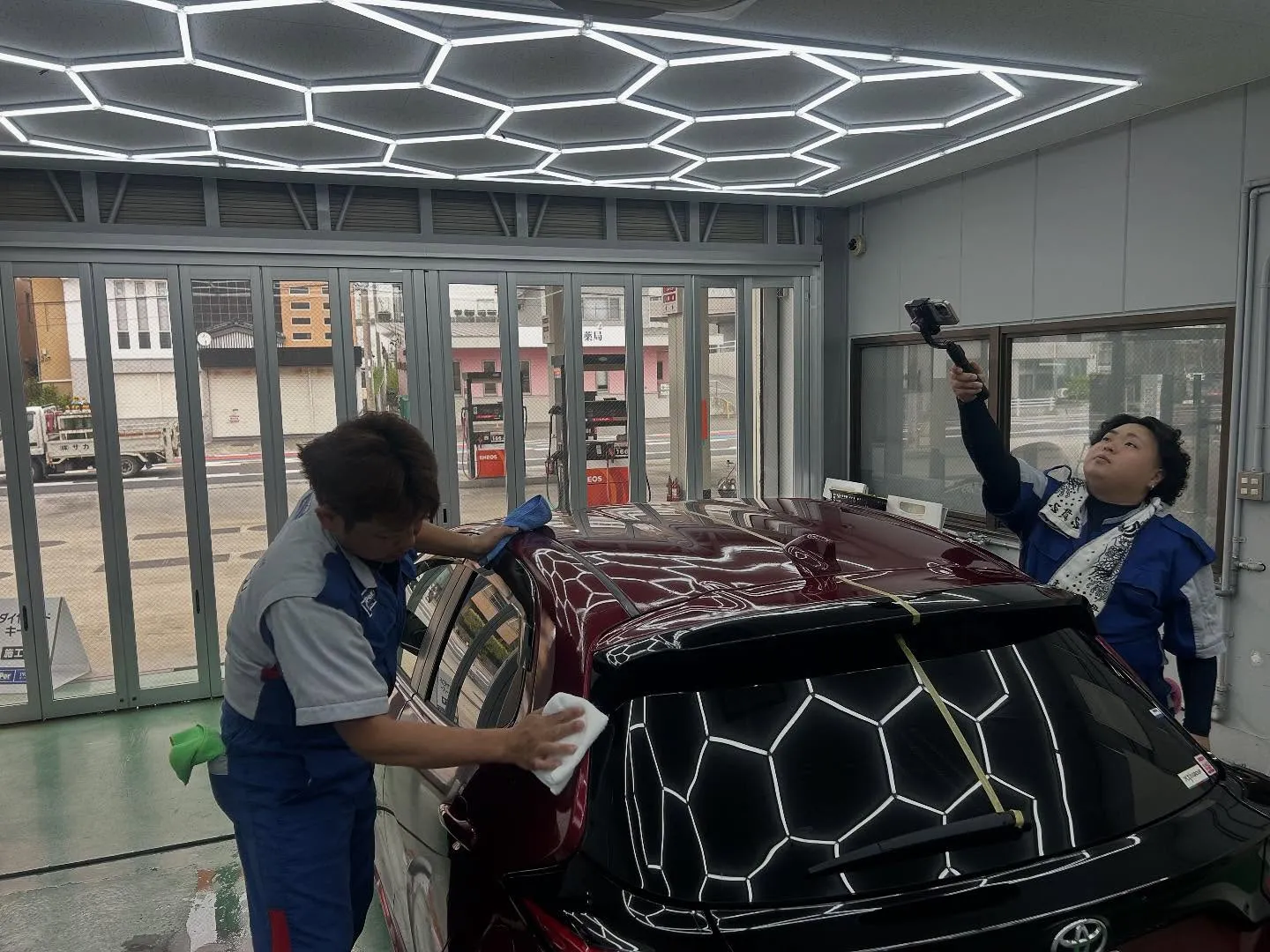 私たちの店舗から2名のスタッフが、コーティング技術コンテスト...