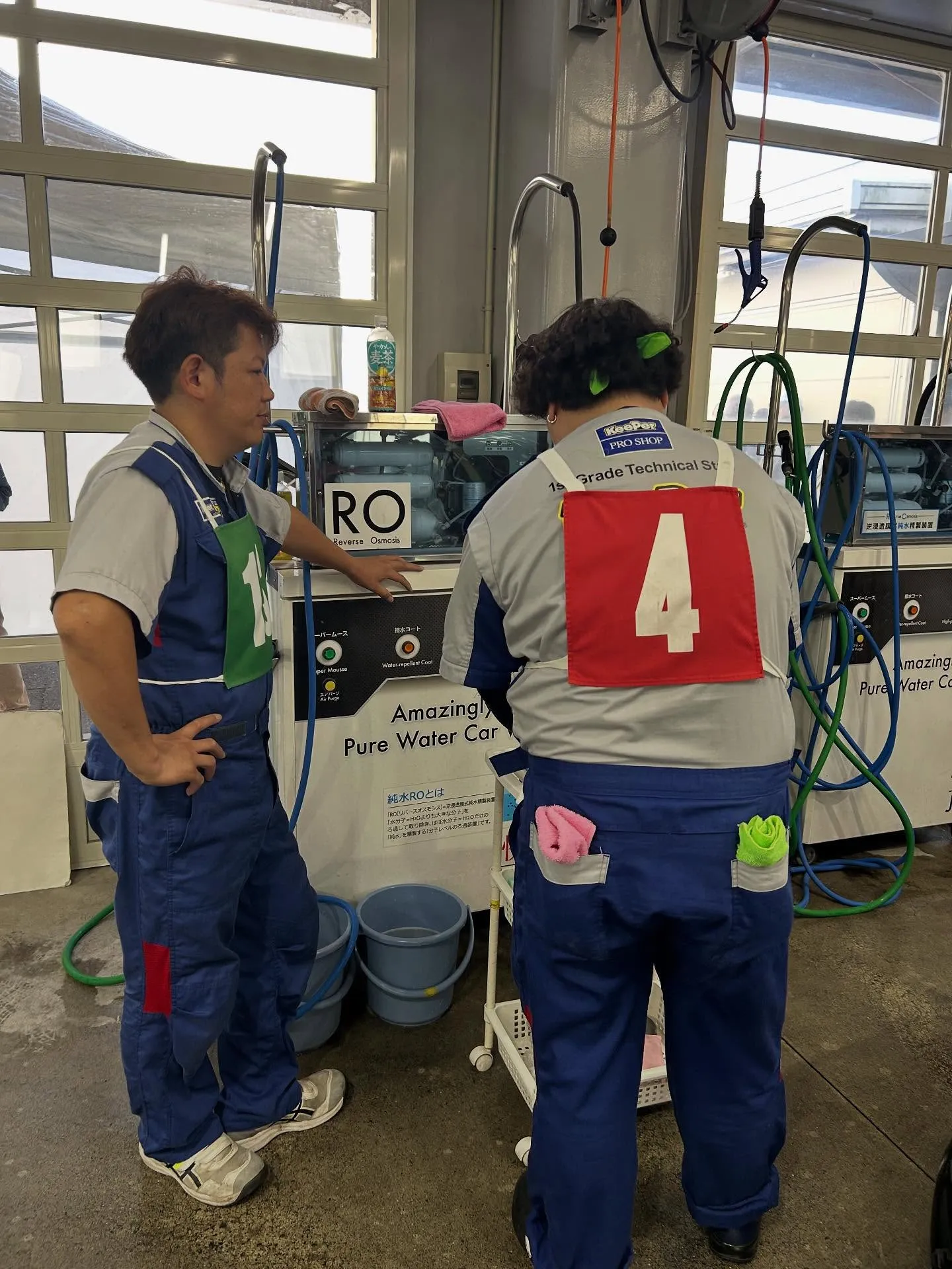 昨日行われたコーティング技術選手権チャンピオン決定戦において...